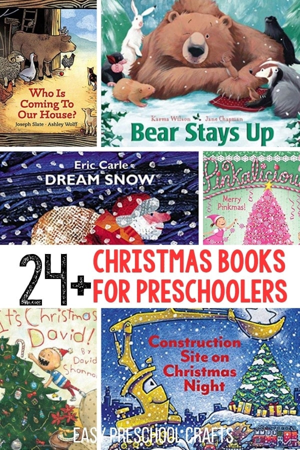Check out this list of the best Christmas books for preschoolers and toddlers! Start a new reading holiday traditions in your home this holiday season! There's a cute book for every day of December We love #4! It's a new classic for sure! These also make fun gift ideas!